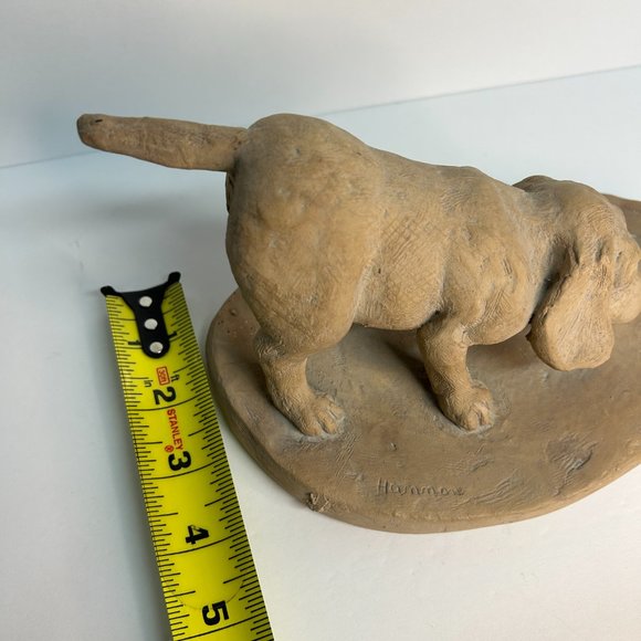 Austin Prod Beagle Dog and Turtle Sculpture 1980 "Curious" By Patrice Hannon - Picture 10 of 13